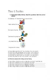 Routine, Time & Days of the Week