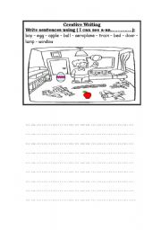 English Worksheet: Creative Writing