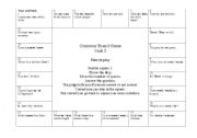 English worksheet: boardgame