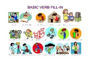 BASIC VERB FILL-IN