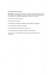 English Worksheet: Date Night