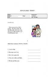 English worksheet: Leo