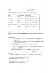 English Worksheet: Simple way to approach grammar