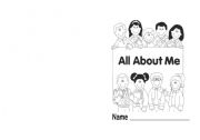 English Worksheet: all about me booklet