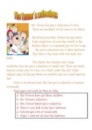 English Worksheet: The Turners collection