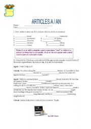 Article A /An