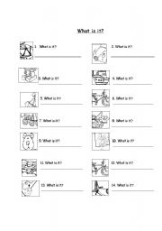 English Worksheet: toys part4