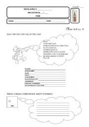 English Worksheet: Donald Duck file