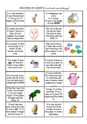 English Worksheet: Pets and animals dominos