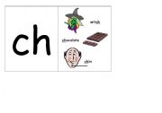 English worksheet: digraph flashcards