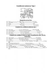 Conditional sentences type I