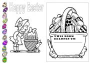 English Worksheet: Haapy Easter book