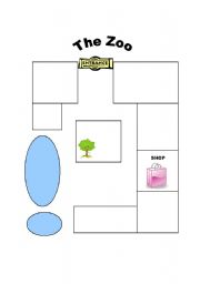 English Worksheet: The Zoo