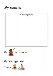 English Worksheet: My Name is...