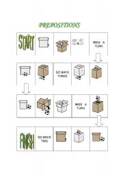 English Worksheet: Prepositions