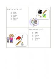 English Worksheet: Role Play 