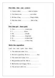 English worksheet: Grammar