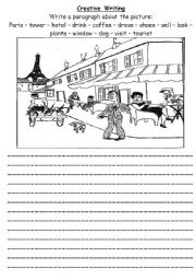 English Worksheet: Creative Writing