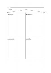 English Worksheet: house