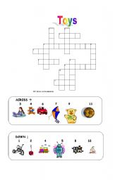 Toys Crossword 2