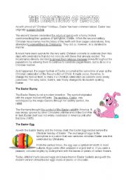 English Worksheet: Easter traditions