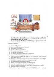 English Worksheet: Are you a tidy person?