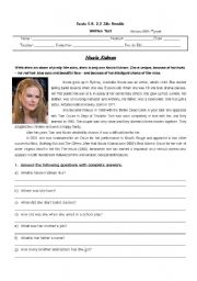 English Worksheet: test: Nicole Kidman