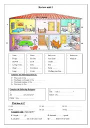 English Worksheet: house