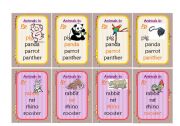 English Worksheet: cards game - part 5 - p,r,s