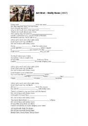 English Worksheet: Emily Kane by the British band Art Brut