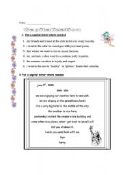 English Worksheet: Capitalization