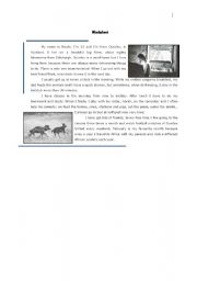 English Worksheet: Worksheet