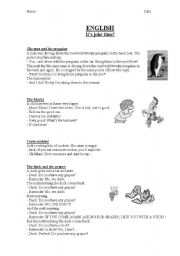 English Worksheet: jokes to be read in the ESL classroom