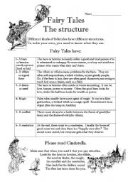 English Worksheet: Fairy tales