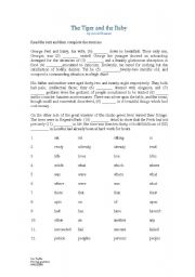 English Worksheet: Pet Exam gapped grammar practise sheet