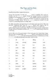 Pet Exam gapped grammar practise sheet