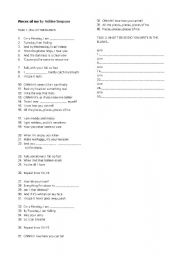 English worksheet: Pieces of me by Ashlee Simpson