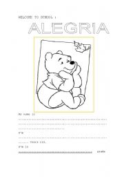 English Worksheet: caratula