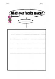 English Worksheet: the weather