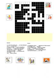 verbs puzzle