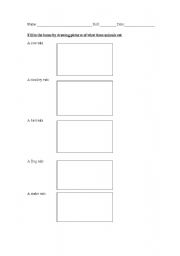 English Worksheet: Who eats what