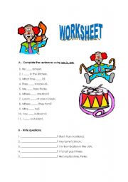 Worksheet