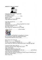 English Worksheet: Roxette 