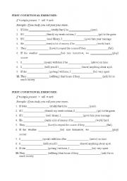 English Worksheet: First Conditional