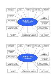 English Worksheet: Daily Routine