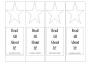 English Worksheet: Bookmarks for Student Critics