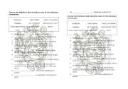 English Worksheet: Vocabulary Celebrations