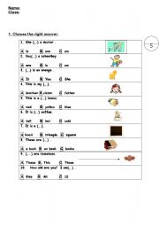 English worksheet: worksheet