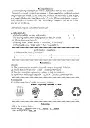 English worksheet: quiz