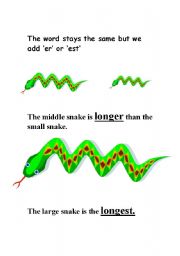 comparitive adjective